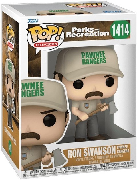 Funko POP! Parks Recreation Ron Swanson 1414