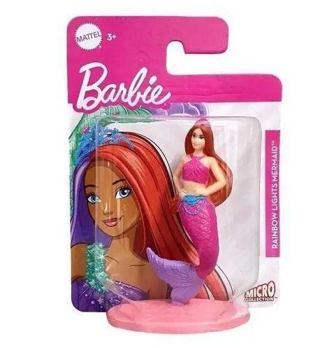 Mattel Barbie Mini Rainbow Lights Mermaid 7,5cm Mattel Barbie Mini Rainbow Lights Mermaid 7,5cm