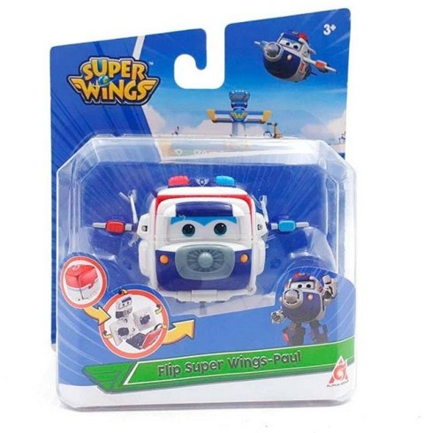 Super Wings robot transform Paul samolot 13cm Super Wings robot transform Paul samolot 13cm