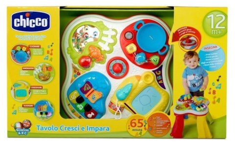 Chicco 07653 Stolik edukacyjny hobby PL/EN Chicco 07653 Stolik edukacyjny hobby PL/EN