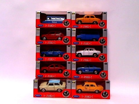 WELLY modele samochodów z epoki PRL 1:34 00884 WELLY modele samochodów z epoki PRL 1:34 00884