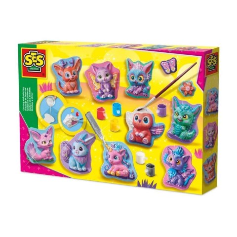 Odlew i malowanie + fabry urocze figurki Fantasy