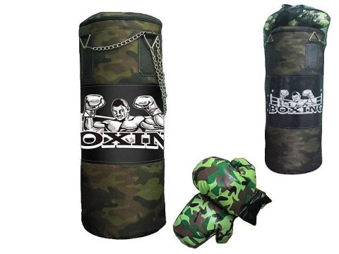 Worek i rękawice bokserskie