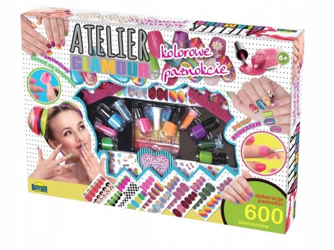 Atelier Glamour kolorowe paznokcie 00858 Atelier Glamour kolorowe paznokcie 00858