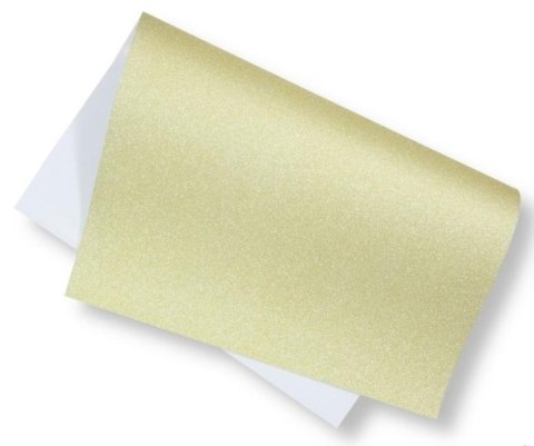 Brystol brokatowy 200g 40x60cm cytrynowy 5ark