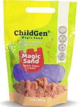 Piasek kinetyczny naturalny fioletowy 907g