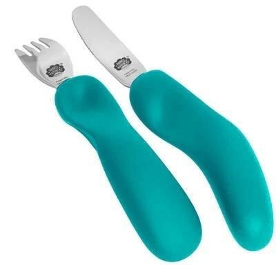 Sztućce kształtujące chwyt niebieski