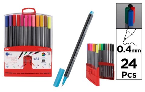 Cienkopis 0.4mm 24 kolory