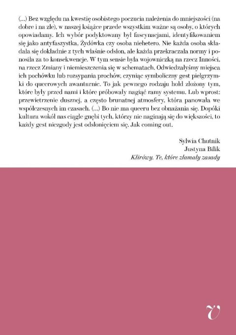 Kłirówy. Te, które złamały zasady