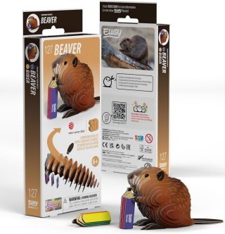 Bóbr Eugy. Eko Układanka 3D