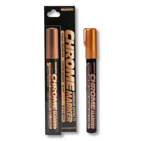 Marker chromowy 4,5mm brązowy MUNGYO