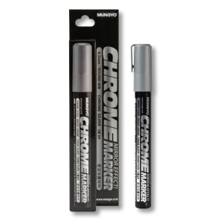 Marker chromowy 4,5mm srebrny MUNGYO