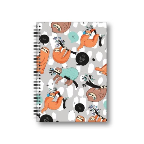 Brulion A5/80K kratka Leniwce PENMATE