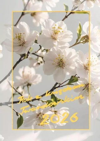 Kalendarz 2026 z księdzem Twardowskim - Kwiat