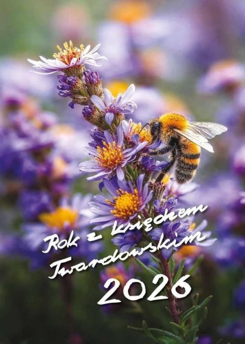 Kalendarz 2026 z księdzem Twardowskim - Pszczoła