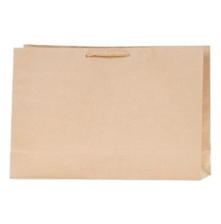Torebka kraft 90g 37x25x11cm horyzontalna ROZETTE