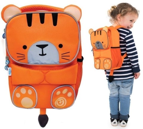 ND19_TRUA-0328 Plecak Toddlepak Trunki Tygrys Tipu - pomarańczowy ND19_TRUA-0328 Plecak Toddlepak Trunki Tygrys Tipu - pomarańczowy