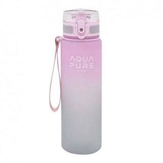 Bidon Aqua Pure pink/grey 600ml ASTRA