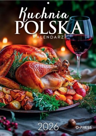 Kalendarz 2026 A4 Wieloplanszowy Kuchnia Polska