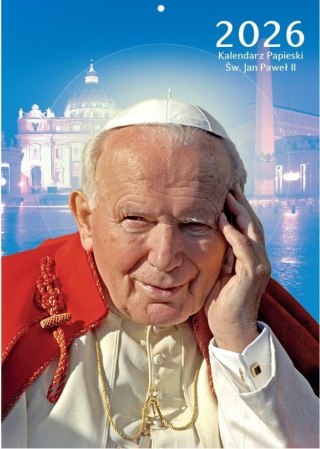 Kalendarz 2026 A4 Wieloplanszowy Papieski