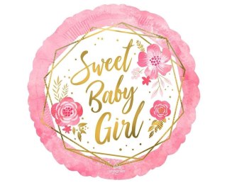 Balon foliowy Sweet Baby Girl 46cm