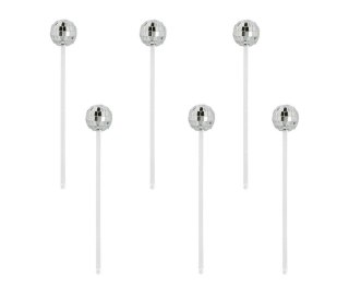 Mieszadełko Disco ball 20cm 6szt