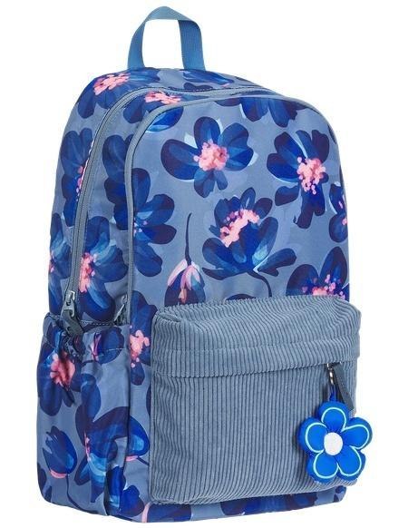 Plecak szkolny Bloom niebieski OXFORD