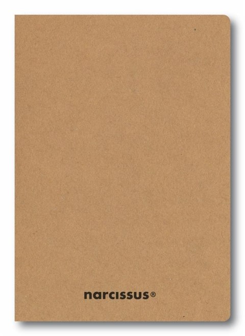 Zeszyt A5/56K linia Eco Kraft (6szt) NARCISSUS