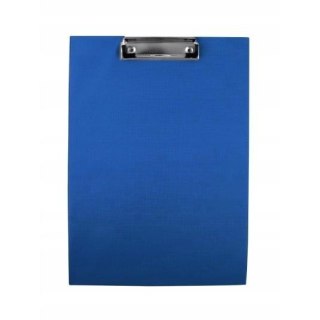 Deska A4 PVC z klipem niebieska D.RECT