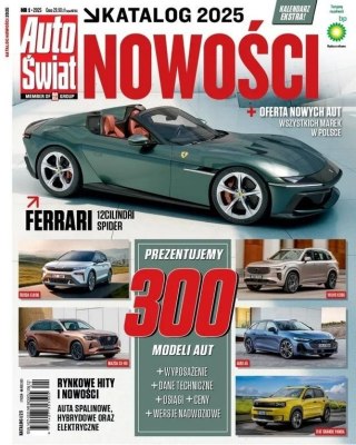 Auto Świat Katalog Nowości + kalendarz 1/2025