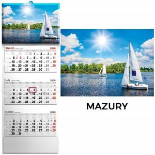 Kalendarz 2026 tródzielny mazury