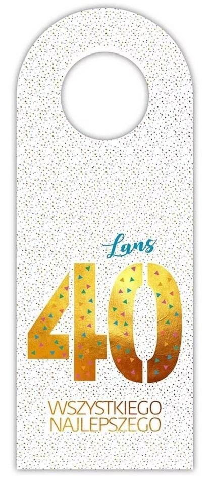 Zawieszka na butelkę - 40