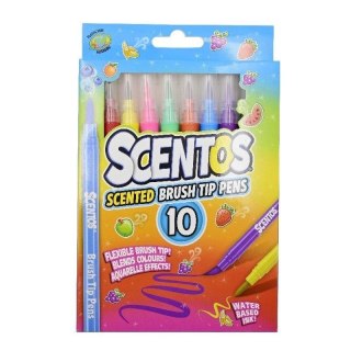 Flamastry pachnące pędzelki 10szt