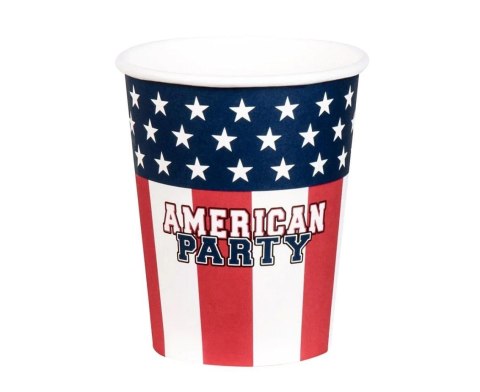 Kubeczki papierowe American Party 210ml 10szt