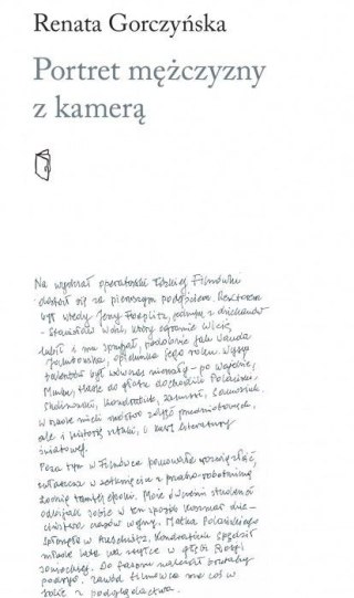 Portret mężczyzny z kamerą