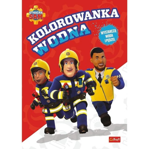 Kolorowanka wodna. Strażak Sam