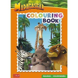 Madagaskar. Kolorowanka. Malbuch. Colouring book