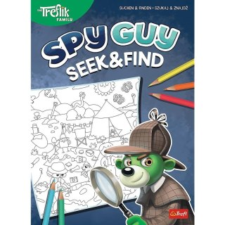 Spy Guy. Kolorowanka. Malbuch. Colouring book