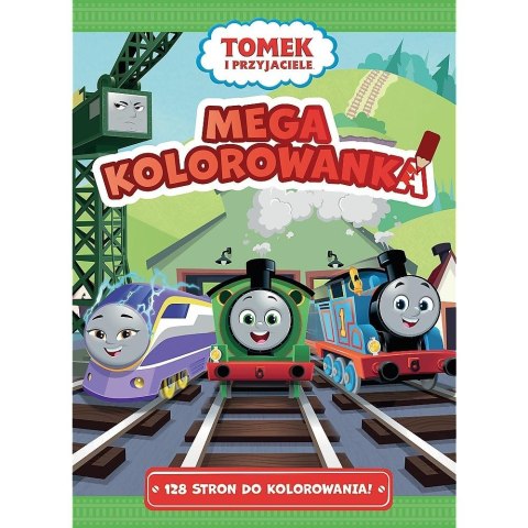 Tomek i Przyjaciele. Mega kolorowanka