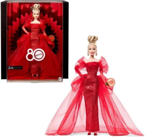 Barbie Mattel 80-lecie Lalka kolekcjonerska Blond (po zwrocie)