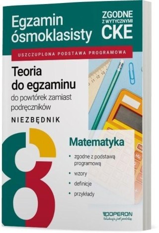Egzamin ósmoklasisty SP 8 Matematyka Niezbędnik