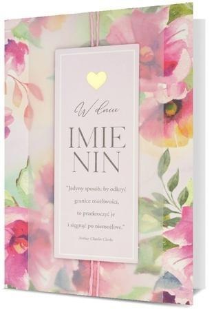 Karnet B6 Imieniny