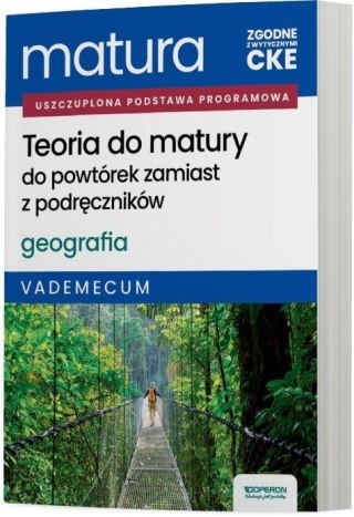 Matura 2026 Geografia Teoria do matury Vadem. ZR