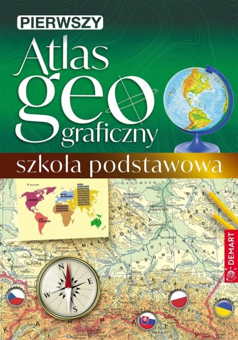 Pierwszy atlas geograficzny. Szkoła podstawowa