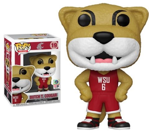 Funko POP! College WSU Butch T. Cougar 19 Funko POP! College WSU Butch T. Cougar 19