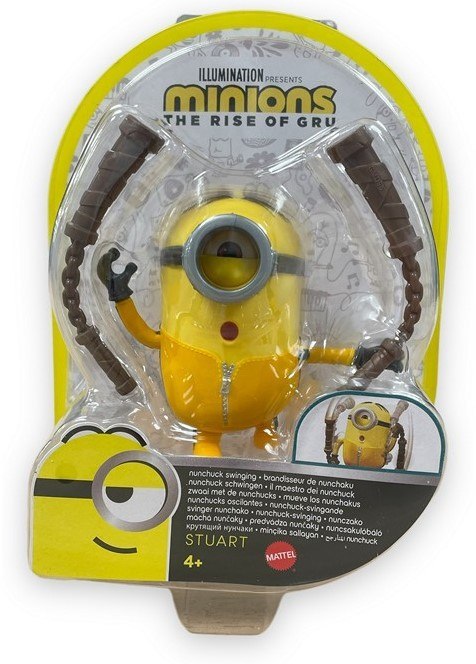 Mattel Minionki Minionek Stuart nunczako 10cm Mattel Minionki Minionek Stuart nunczako 10cm