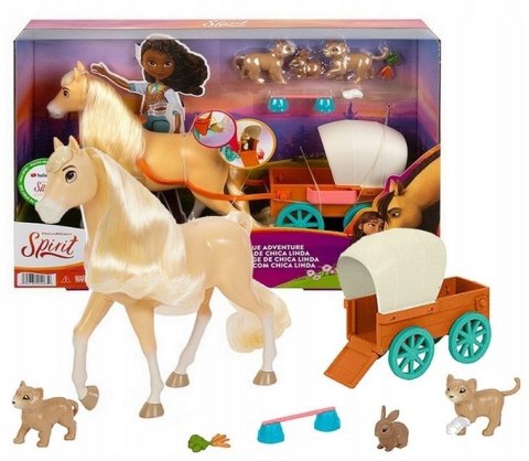 Mattel Mustang Duch Wolności Koń Chica Linda HCH51 Mattel Mustang Duch Wolności Koń Chica Linda HCH51