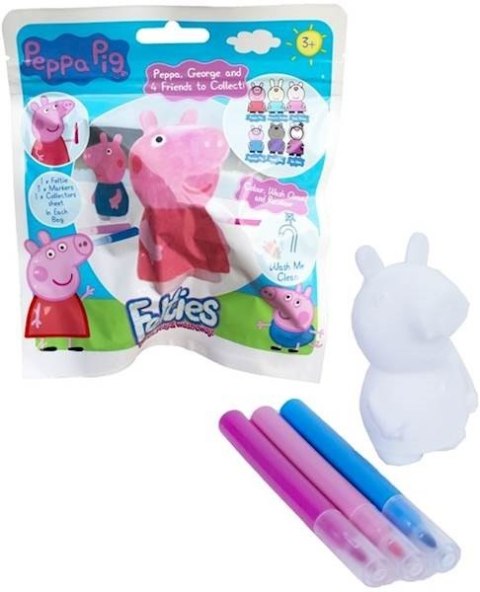 Peppa Pig Felties figurka do malowania saszetka Peppa Pig Felties figurka do malowania saszetka