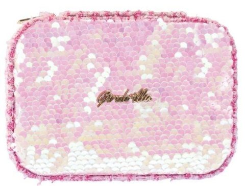 Girabrilla szkatułka na biżuterię jasny róż