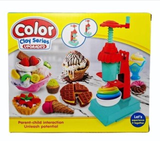 Masa plastyczna desery z maszynką do wyciskania